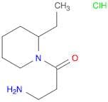 3-Amino-1-(2-ethylpiperidin-1-yl)propan-1-one hydrochloride
