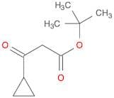 β-OXO-CYCLOPROPANEPROPANOIC ACID 1,1-DIMETHYLETHYL ESTER