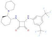 3-[[3,5-Bis(trifluoromethyl)phenyl]amino]-4-[[(1R,2R)-2-(1-piperidinyl)cyclohexyl]amino]-3-cyclobu…