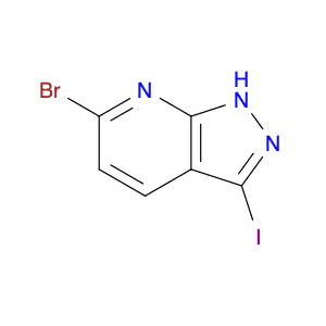 6-Bromo-3-iodo-1H-pyrazolo[3,4-b]pyridine
