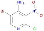 2-broMo-5-chloro-3-nitropyridin-4-aMine