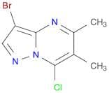 3-Bromo-7-chloro-5,6-dimethylpyrazolo[1,5-a]pyrimidine