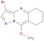 Pyrazolo[5,1-b]quinazoline, 3-bromo-5,6,7,8-tetrahydro-9-methoxy-