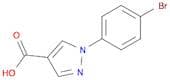 1-(4-Bromophenyl)-1h-pyrazole-4-carboxylic acid