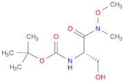 tert-Butyl (s)-1-(n-methoxy-n-methylcarbamoyl)-2-hydroxyethylcarbamate