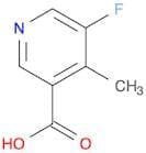 5-Fluoro-4-methylpyridine-3-carboxylic acid