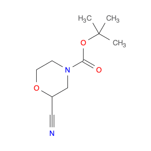 4-Morpholinecarboxylic acid, 2-cyano-, 1,1-diMethylethyl ester