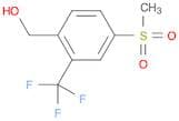 (4-(Methylsulfonyl)-2-(trifluoromethyl)phenyl)methanol