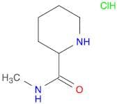 N-METHYL-2-PIPERIDINECARBOXAMIDE HCL