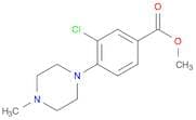methyl 3-chloro-4-(4-methylpiperazin-1-yl)benzoate