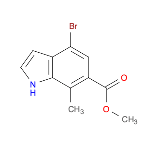 4-BroMo-7-Methyl-indole-6-carboxylic acid Methyl ester