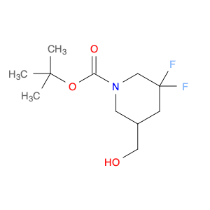 3,3-Difluoro-5-hydroxymethyl-piperidine-1-carboxylic acid tert-butyl ester