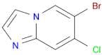 IMidazo[1,2-a]pyridine, 6-broMo-7-chloro-
