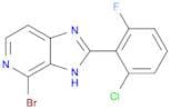 4-Bromo-2-(2-chloro-6-fluorophenyl)-3H-imidazo[4,5-c]pyridine