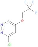 3-Chloro-5-(2,2,2-trifluoroethoxy)pyridazine