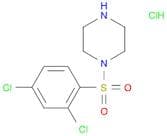 1-(2,4-Dichloro-benzenesulfonyl)-piperazine hydrochloride
