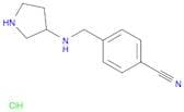4-(Pyrrolidin-3-ylaminomethyl)-benzonitrile hydrochloride