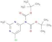 2-Methyl-6-[bis(tert-butoxycarbonyl)amino]-4-chloropyrimidine