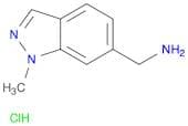 (1-methyl-1H-indazol-6-yl)methanamine hcl
