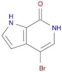 7H-Pyrrolo[2,3-c]pyridin-7-one, 4-broMo-1,6-dihydro-