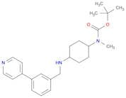 TERT-BUTYL METHYL(4-((3-(PYRIDIN-4-YL)BENZYL)AMINO)CYCLOHEXYL)CARBAMATE