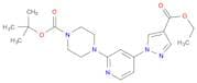 tert-Butyl 4-(4-(4-(ethoxycarbonyl)-1H-pyrazol-1-yl)pyridin-2-yl)piperazine-1-carboxylate
