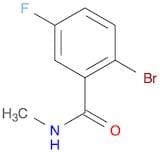 N-Methyl 2-bromo-5-fluorobenzamide