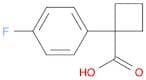 1-(4-Fluorophenyl)cyclobutanecarboxylic acid