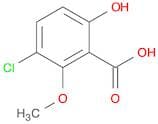 3-Chloro-6-hydroxy-2-methoxybenzoic acid