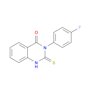3-(4-Fluorophenyl)-2-thioxo-2,3-dihydro-4(1h)-quinazolinone