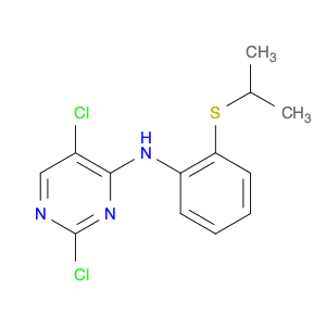 2,5-Dichloro-N-[2-(propan-2-ylsulfanyl)phenyl]pyrimidin-4-amine