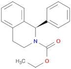 ethyl (1R)-1-phenyl-1,2,3,4-tetrahydroisoquinoline-2-carboxylate