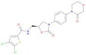 (S)-4,5-Dichloro-N-((2-oxo-3-(4-(3-oxomorpholino)phenyl)oxazolidin-5-yl)methyl)thiophene-2-carboxa…