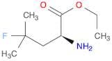 (S)-Ethyl 2-amino-4-fluoro-4-methylpentanoate HCl