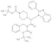 1-Piperidinecarboxylic acid, 4-[2-[[(1,1-dimethylethoxy)carbonyl](phenylmethyl)amino]-2-oxo-1-(2-p…