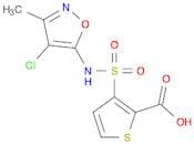 3-(N-(4-Chloro-3-methylisoxazol-5-yl)sulfamoyl)thiophene-2-carboxylic acid