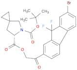 5-Azaspiro[2.4]heptane-5,6-dicarboxylic acid, 6-[2-(7-bromo-9,9-difluoro-9H-fluoren-2-yl)-2-oxoeth…