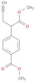 Methyl 4-(1-methoxy-1-oxopent-4-yn-2-yl)benzoate