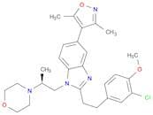2-[2-(3-Chloro-4-methoxyphenyl)ethyl]-5-(3,5-dimethyl-4-isoxazolyl)-1-[(2S)-2-(4-morpholinyl)propy…