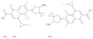 3-QUINOLINECARBOXYLIC ACID,7-[(7S)-7-AMINO-5-AZASPIRO[2.4]HEPT-5-YL]-8-CHLORO-6-FLUORO-1-[(1R,2S)-…