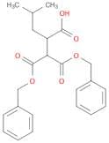 1,1,2-Pentanetricarboxylic acid, 4-methyl-, 1,1-bis(phenylmethyl) ester (9CI)