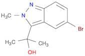 2-(5-Bromo-2-methyl-2H-indazol-3-yl)propan-2-ol