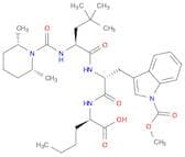 N-CIS-2,6-DIMETHYLPIPERIDINOCARBONYL-β-TBU-ALA-D-TRP(1-METHOXYCARBONYL)-D-NLE-OH