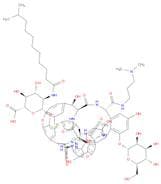 Ristomycin A aglycone,5,31-dichloro-38-de(methoxycarbonyl)-7-demethyl-19-deoxy-56-O-[2-deoxy-2-[(1…