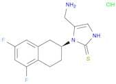 (S)-5-(Aminomethyl)-1-(5,7-difluoro-1,2,3,4-tetrahydronaphthalen-2-yl)-1h-imidazole-2(3h)-thione h…