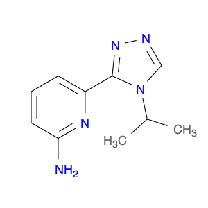 6-(4-Isopropyl-4H-1,2,4-triazol-3-yl)pyridin-2-amine