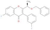 (R)-2-(1-(benzyloxy)ethyl)-6-fluoro-3-(3-fluorophenyl)-4H-chromen-4-one
