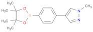 1-Methyl-4-(4-(4,4,5,5-tetramethyl-1,3,2-dioxaborolan-2-yl)phenyl)-1H-pyrazole