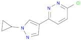 3-Chloro-6-(1-cyclopropyl-1H-pyrazol-4-yl)pyridazine