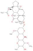 (1R,3aR,4aS,6aS,8S,10aS,10bS,11S,12S,12aS)-12-acetoxy-1-acetyl-8-(((2R,4R,5R,6R)-5-(((2S,3R,4R,5R,…